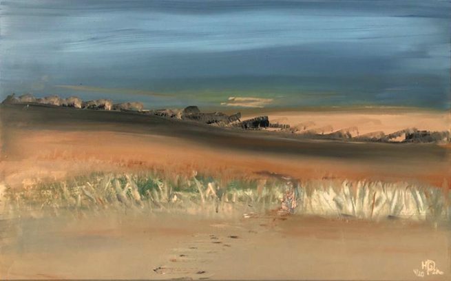 Aufenthalt im Freien Acryl Kunst