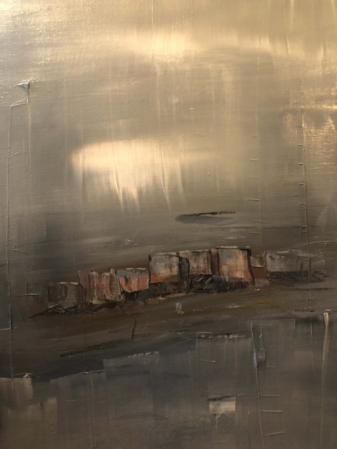 Aufhellung Kunst Acryl