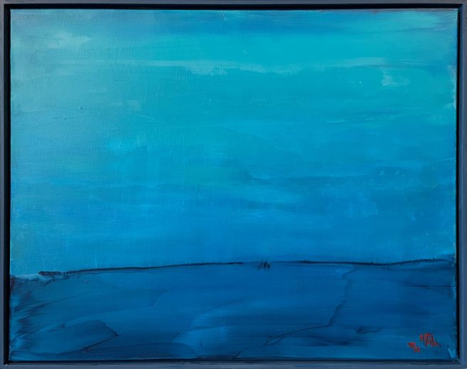 Abendstille Acryl Kunst